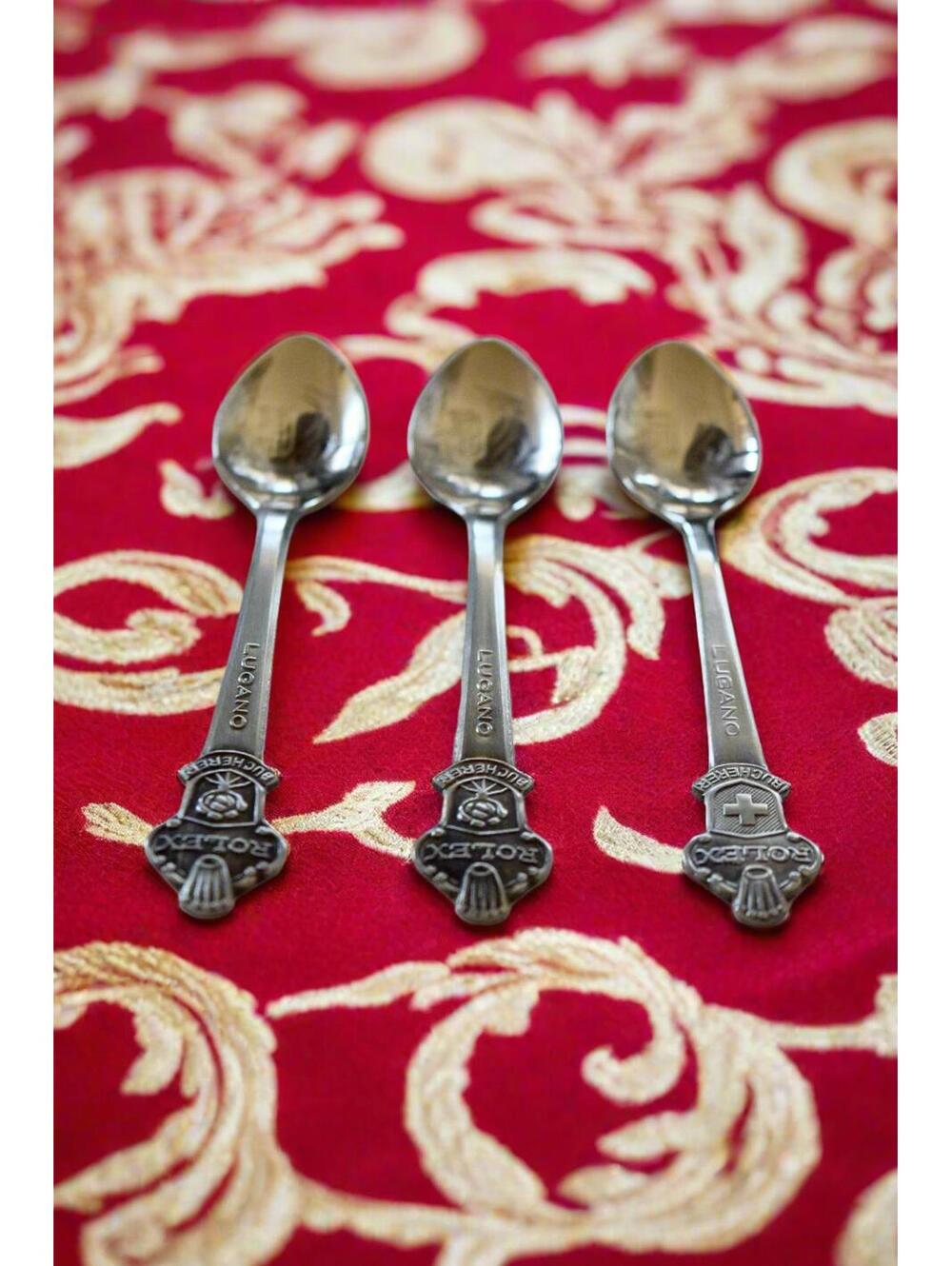 Rolex Bucherer Collector Spoons - Lugano (Set of 3)